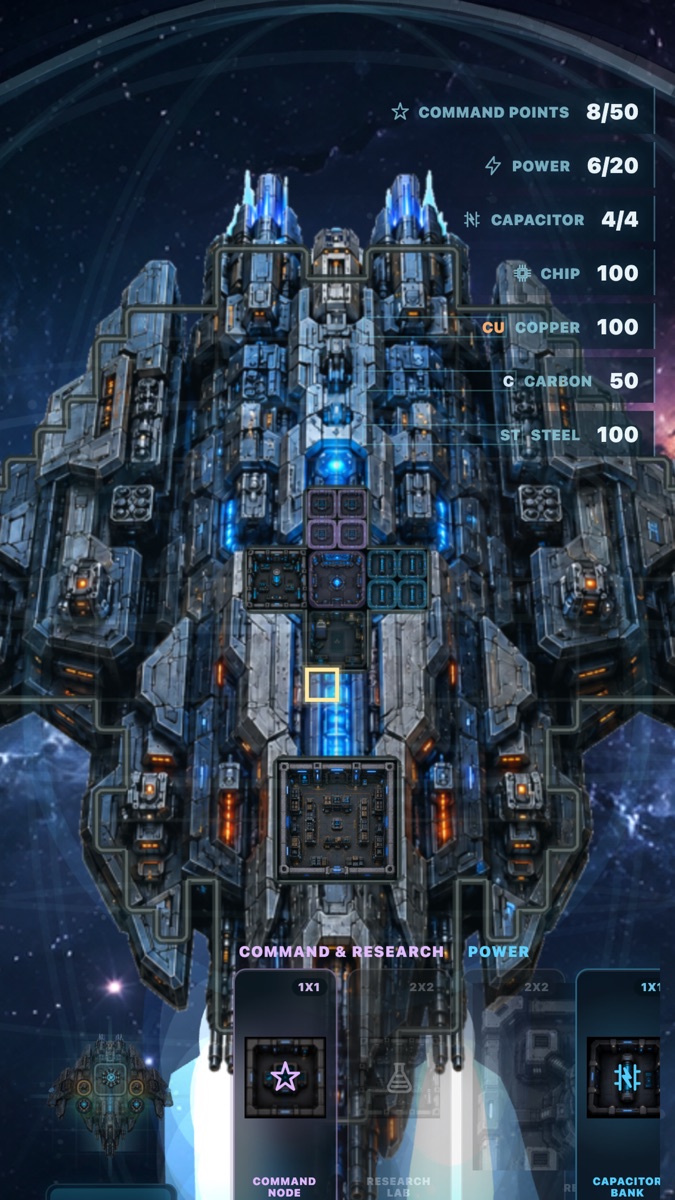 The Last Ark — managing interior rooms, power and logistics